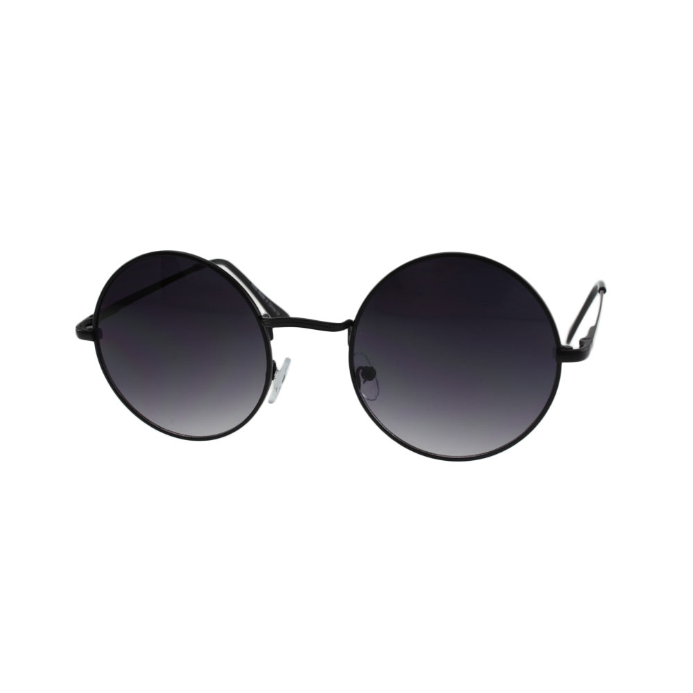 The MQ 'Presley' Statement Frame - Solid Black Acetate with Deep Smoke Lenses