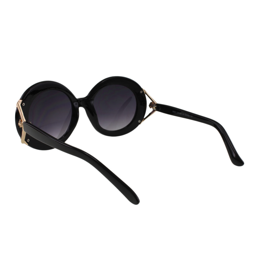 The MQ 'Astrid' Chic Frames - Classic Black Acetate with Polarized Smoke Lenses