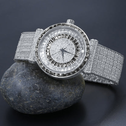 The AXIS Timepiece - Full Pavé with Certified Lab Diamonds