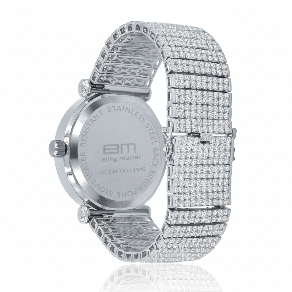 The AXIS Timepiece - Full Pavé with Certified Lab Diamonds