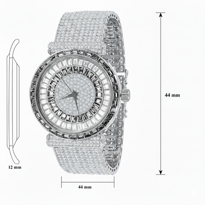 The AXIS Timepiece - Full Pavé with Certified Lab Diamonds