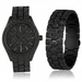 The PANTHEON Ice Master Timepiece - Full Pavé with Midnight Black Lab Diamonds