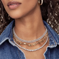 Premium 12mm Iced Out Cuban Link Chain - VVS-1 Lab Grown Diamonds In 18K White Gold