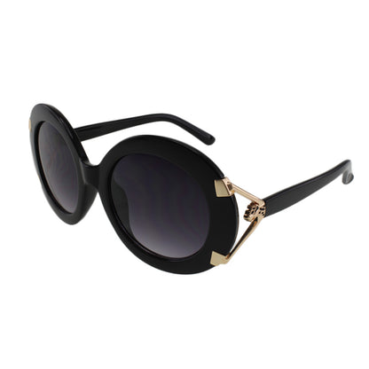 The MQ 'Astrid' Chic Frames - Classic Black Acetate with Polarized Smoke Lenses
