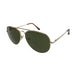 The MQ 'Wright' Iconic Aviator - Polished Gold-Tone Frame with Classic G15 Green Lenses