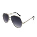 The MQ 'Jaxon' Modern Aviator Frames - Sleek Silver-Tone Frame with Dark Smoke Polarized Lenses